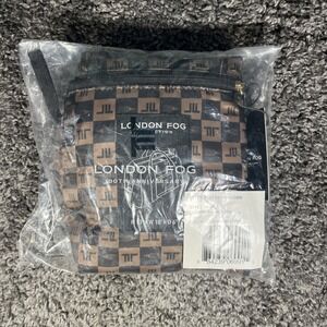 NWT Cognac / Brown London Fog Foldable Travel  Duffle Bag, $78 Sports, Gift